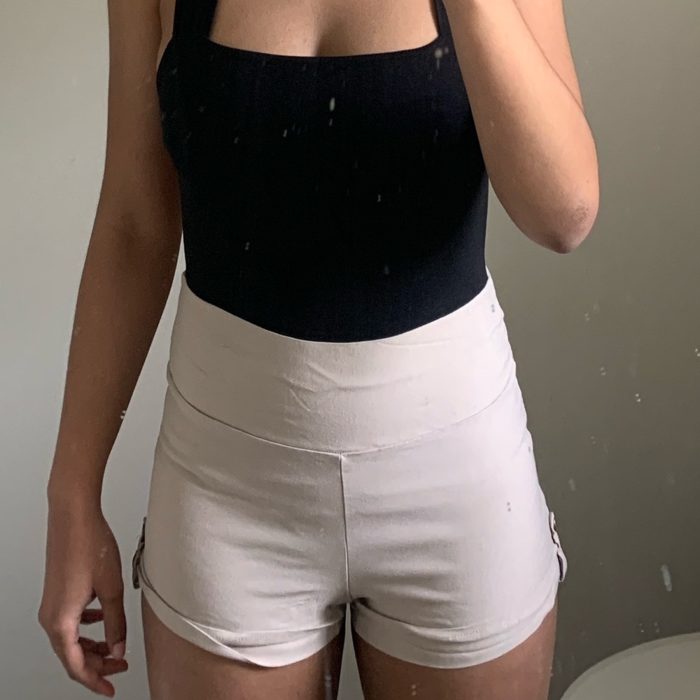 Beige shorts